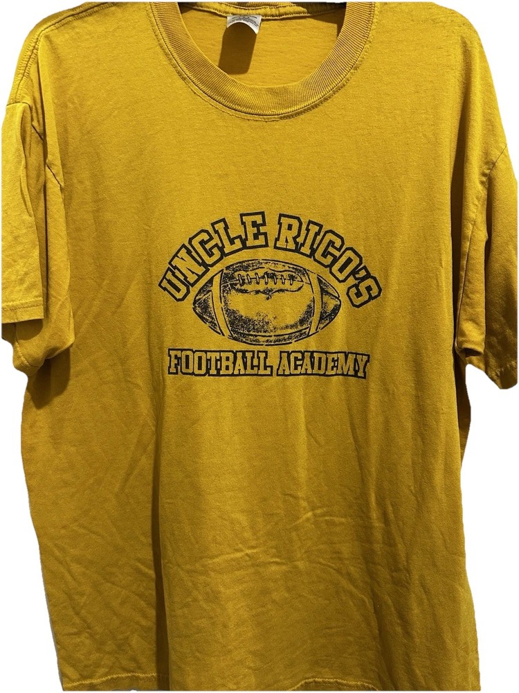 napoleon dynamite shirt Uncle Rico Football Academy T Shirt Vintage Y2K *read*