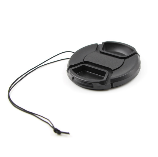 4-Pack 72mm Center Pinch Snap-On Universal Lens Cap Protector