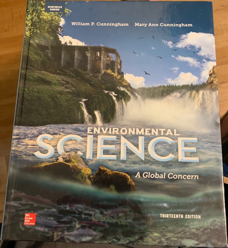 Environmental Science: A Global Concern 13th Ed Cunningham (2015, HC) Textbook