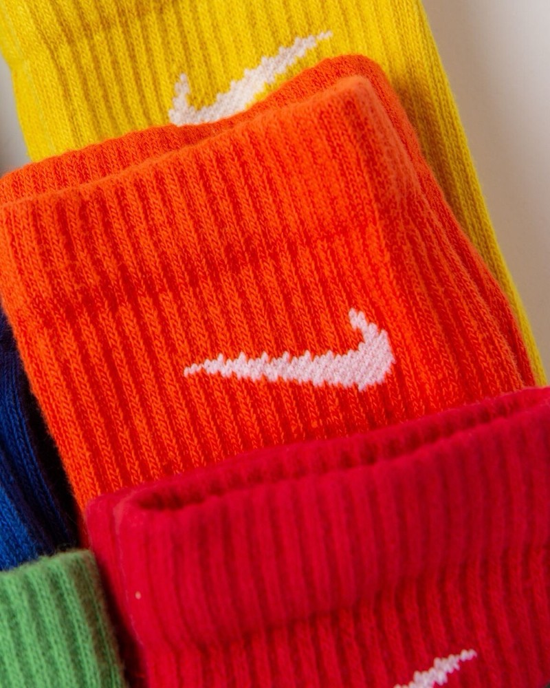 Nike Socks Mens 8-12 Women’s 10-13 Everyday Plus Crew Dri-fit Training Gym NEW