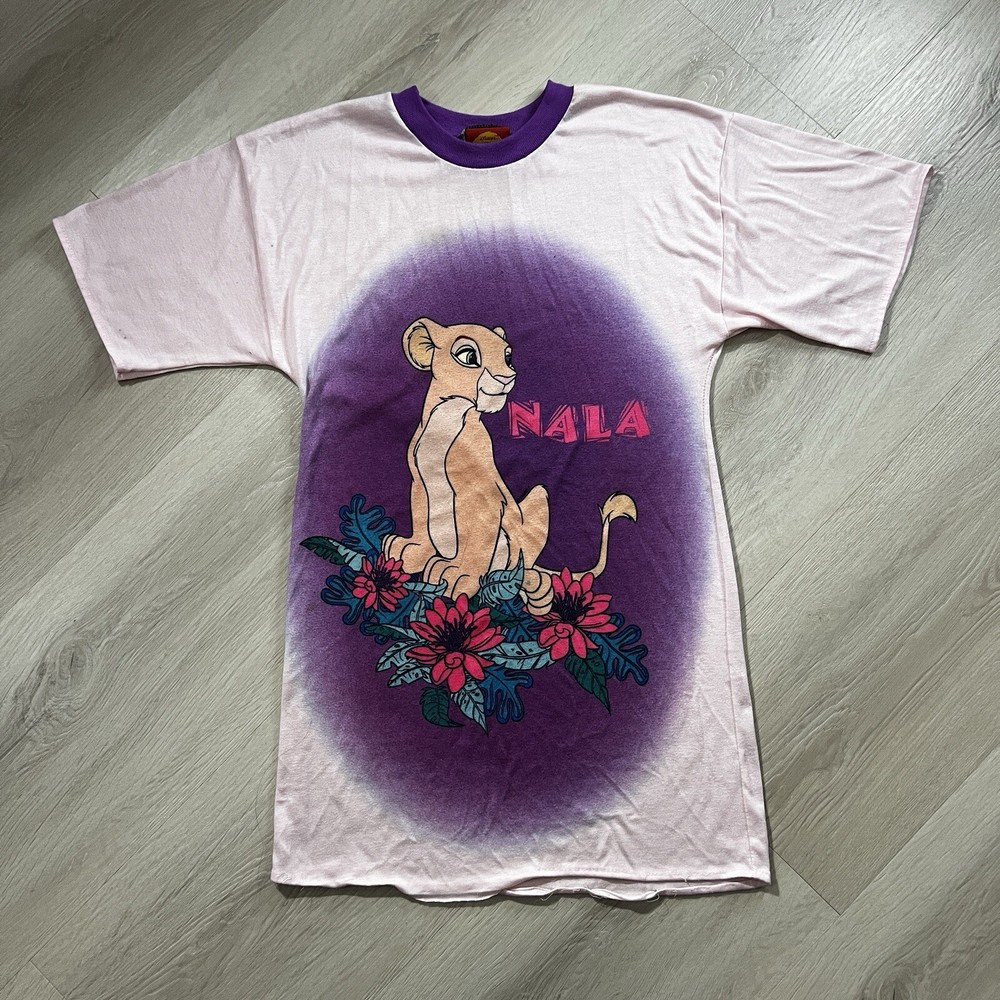 Vintage 90’s Single Stitch Disney The Lion King Movie Promo Nala Shirt Sz Small