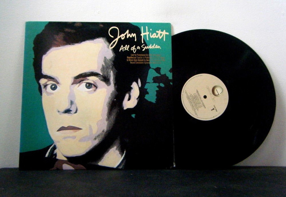 JOHN HIATT LP All of a Sudden 1982 Geffen vinyl