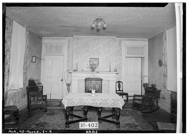 Photo:Huntsville Alabama Oaks Place Banquet Hall Interior 1934 HABS