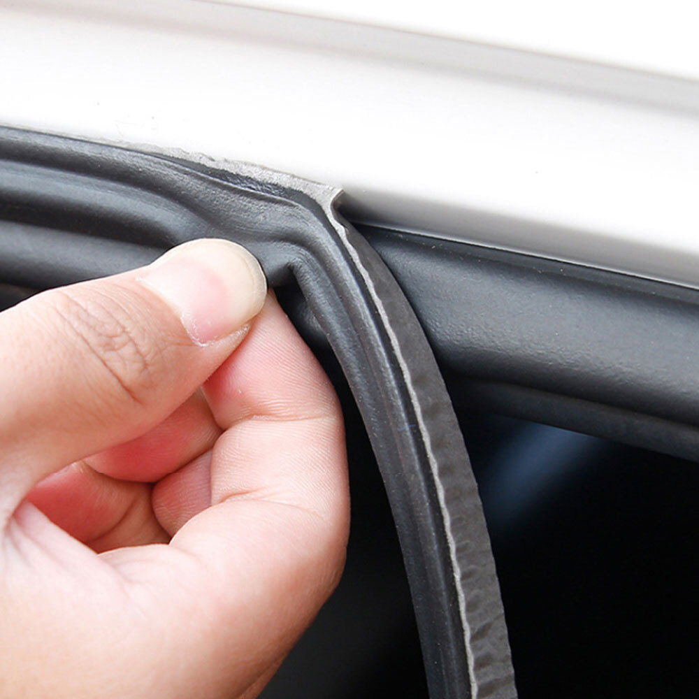 2M 3 Layer Car Door Rubber Seal Strip  Weatherstrip Sound Insulation Accessories