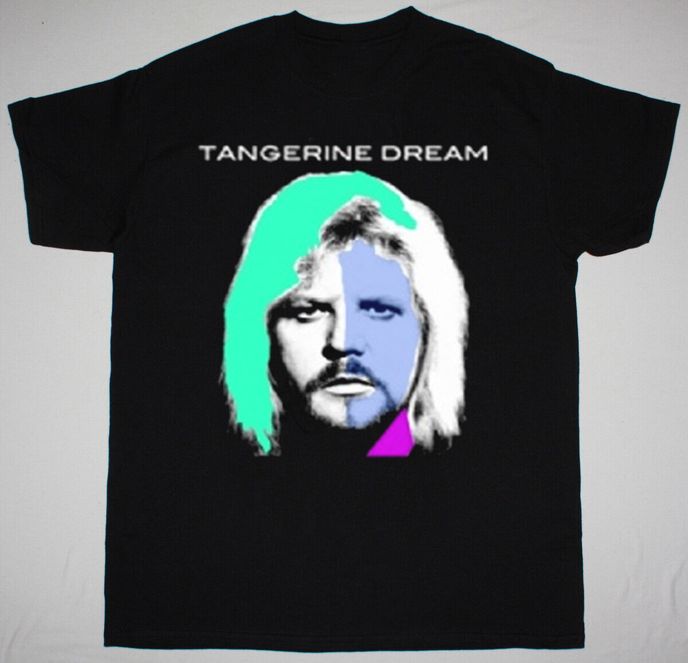 Tangerine Dream Band Album Concert T Shirt Black All Size S-5Xl