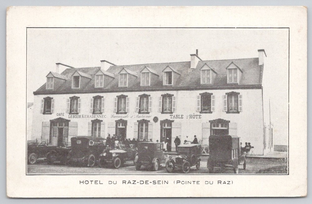 Hotel du Raz-de-Sein Pointe du Raz France Vintage Cars 1920s