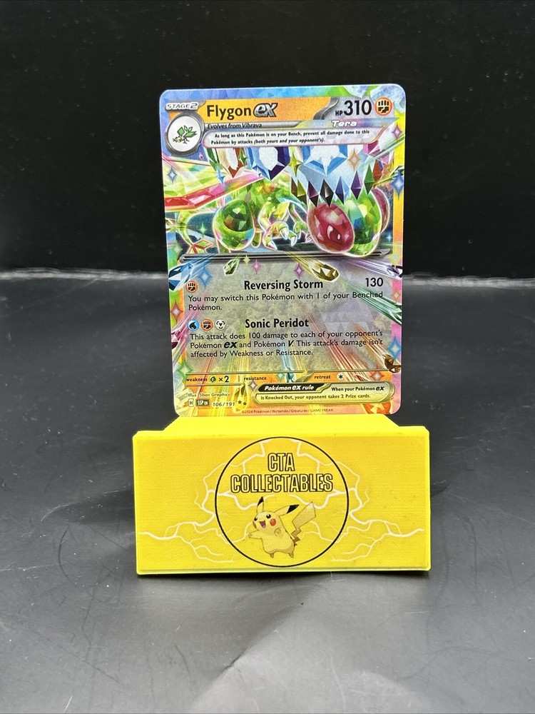Pokemon TCG Flagon Ex 106/191 SVP Surging Sparks Exclusive Card