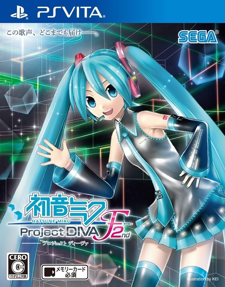 Hatsune Miku -Project DIVA- F 2nd - PSVita book form JP