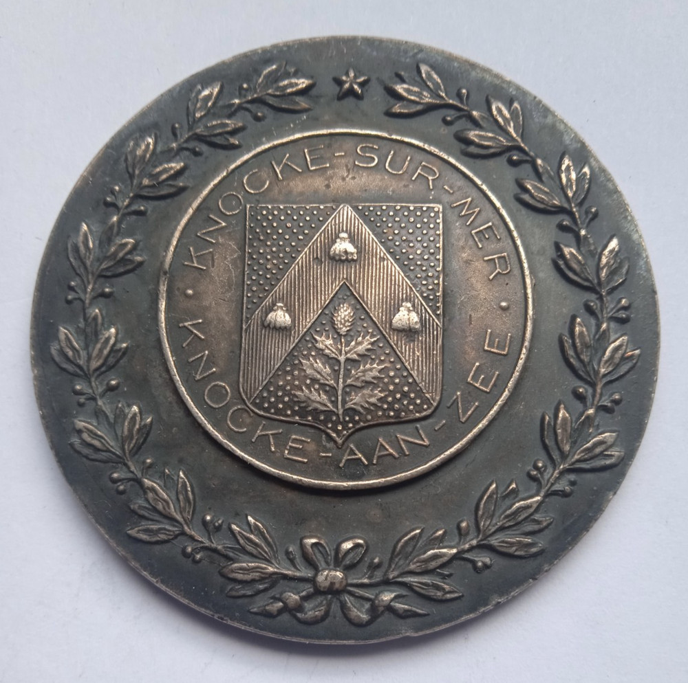 Belgian 1951 Music Contest Medal / Medaille Belgique Knokke Knocke