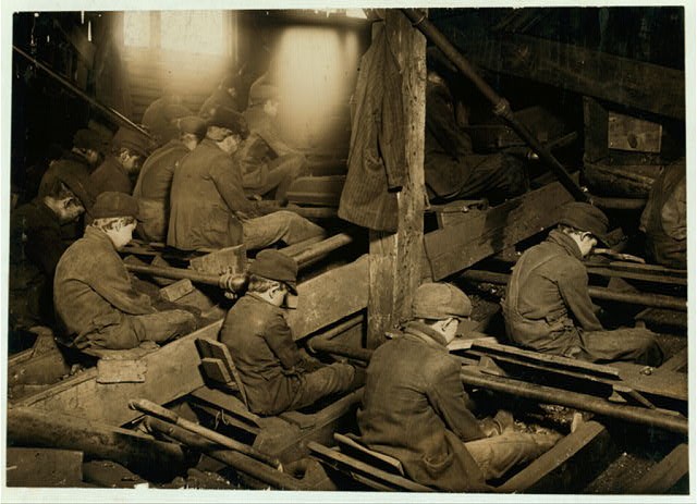 South Pittston Pennsylvania 1911 Pennsylvania Breaker Coal Mining Boys Dust