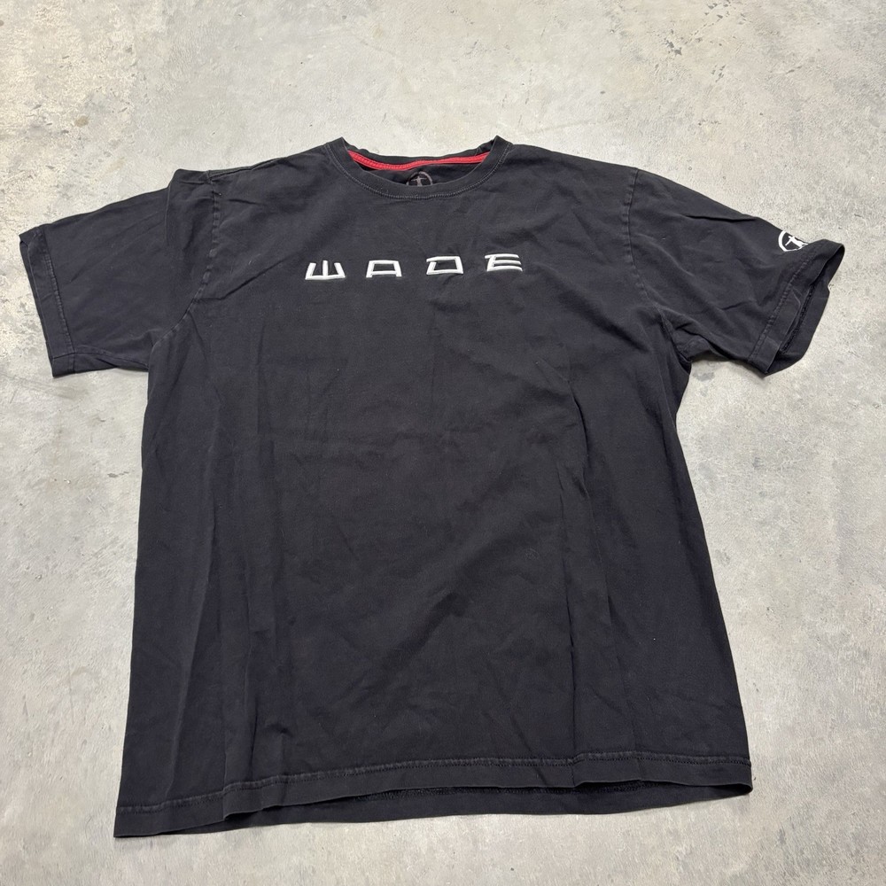 Vintage Dwayne Wade #3 Converse Tshirt Black Men's Size XL