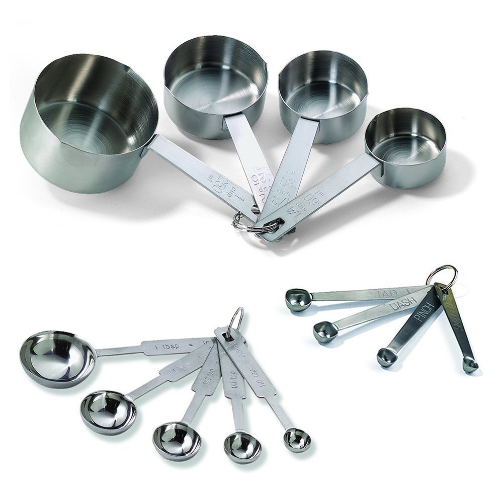 Bakers Dozen Measuring Set Includes Measuring Spoons, Measuring Cups and Spic...