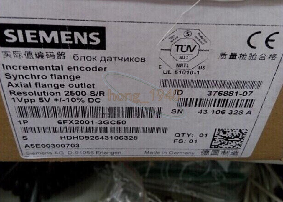 ONE NEW Siemens encoder 6FX2001-3GC50