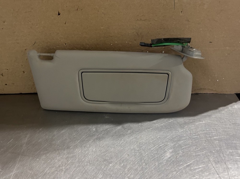 2008-2011 Volvo S40 Gray Sun Visor Passenger Side 2861
