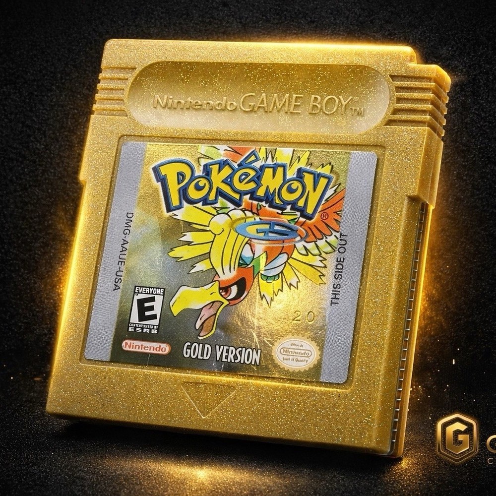 Pokemon Gold Version Game Boy Authentic Tested Working Cartridge Only