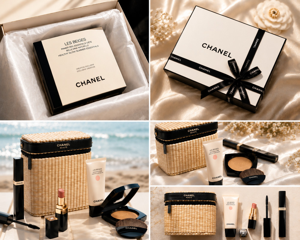 CHANEL LES BEIGES Healthy Glow Summer Essentials 2026 Limited Edition 5 Pc Set