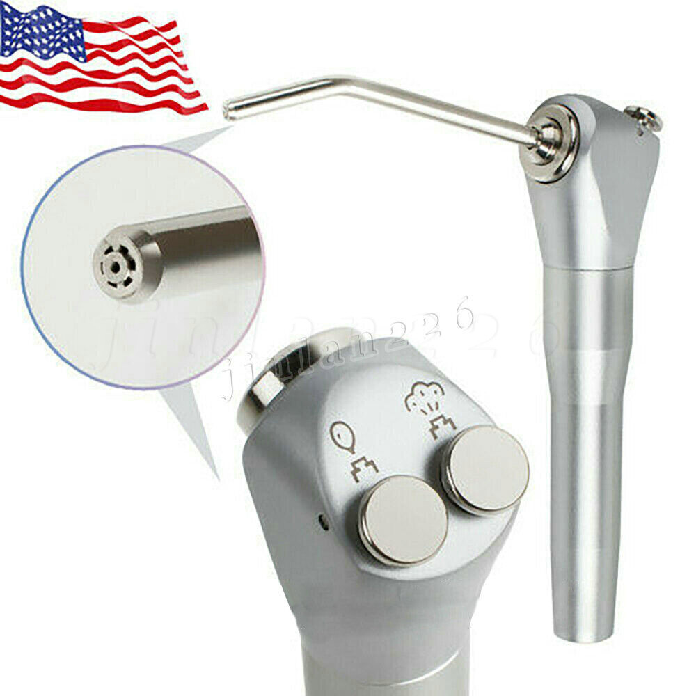 USA Dental 3 Way Air Water Spray Triple Triplex Syringe Handpiece 2 Nozzles Tips