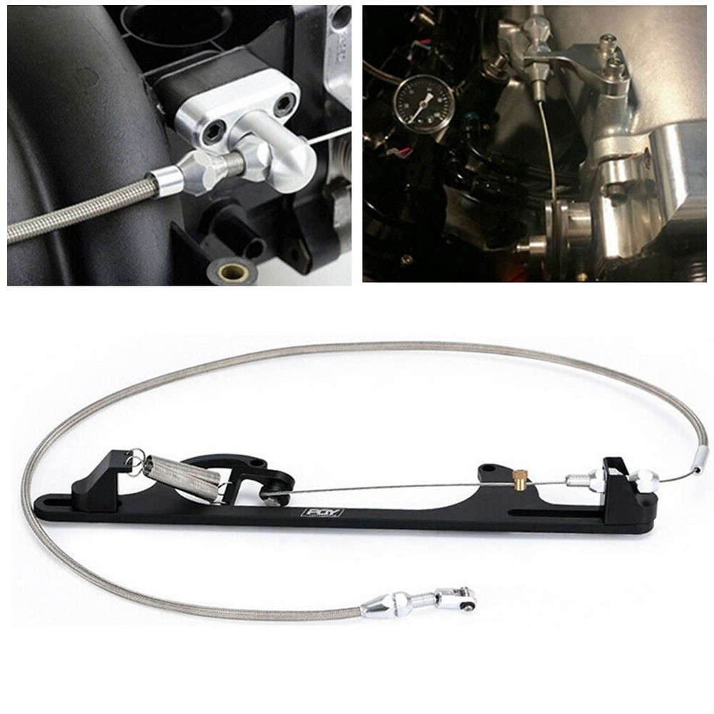 Throttle Cable Kit Gas Cable 1pc 36 Inch Braided Throttle More Responsive