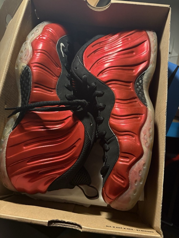 Size 11 - Nike Air Foamposite One 2017 Metallic Red
