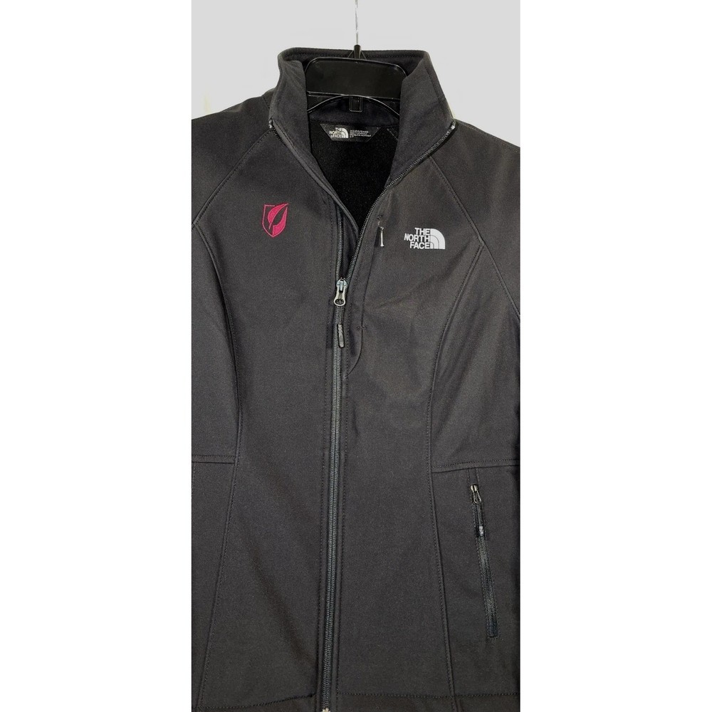 The North Face Womens Apex Bionic Softshell Jacket Black Small Full Zip Coat