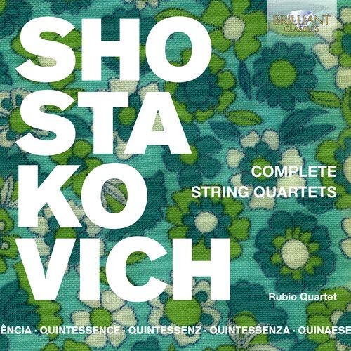 Rubio String Quartet Shostakovich: Complete String Quartets New Cd