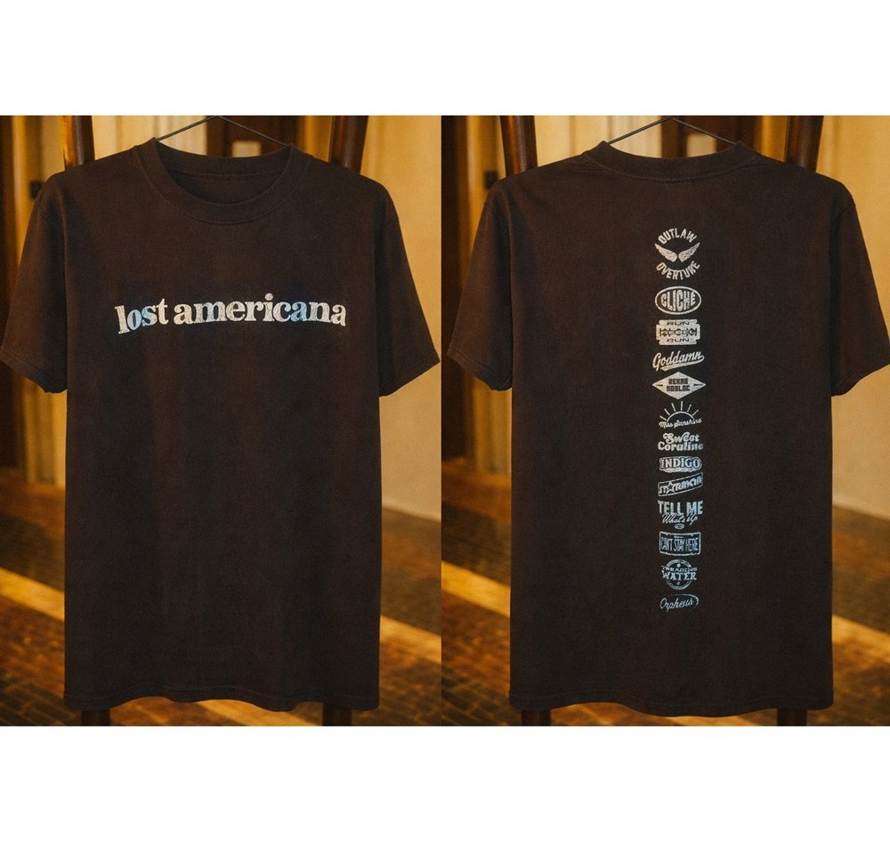 Machine Gun Kelly MGK Lost Americana Tour Reprint Shirt, Gif Fan