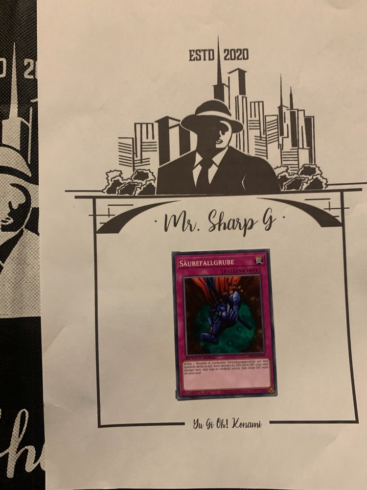 ACID PIT 1st Edition German Yu-Gi-Oh Common Card SBCB-EN102 Konami-image