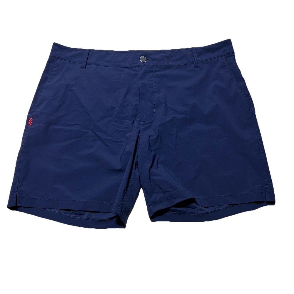 Rhone Commuter Shorts Men’s 36 Blue Stretch Causal Athletic Chino