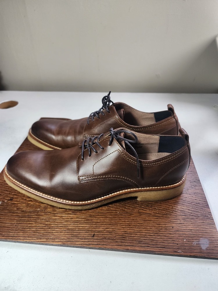 Banana Republic Brown Leather Oxfords Sz 9M Dress Shoe Style