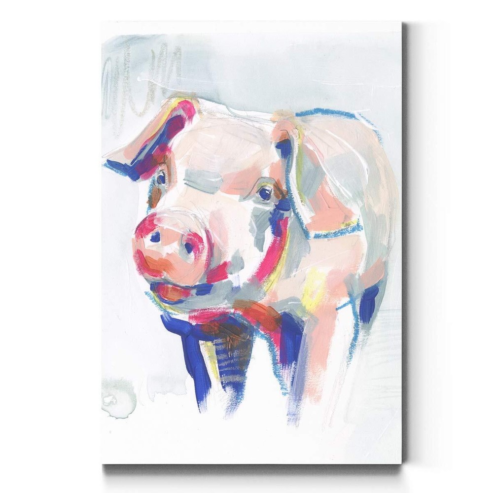 Portrait Style Canvas Wall Art: Animals, Dogs, Birds, Fish, Horses, Elk, Deer...