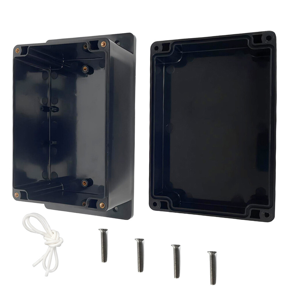 Waterproof ABS Electrical Project Enclosure with Mounting Ears 6.29x4.33x3.54 Inches  -image