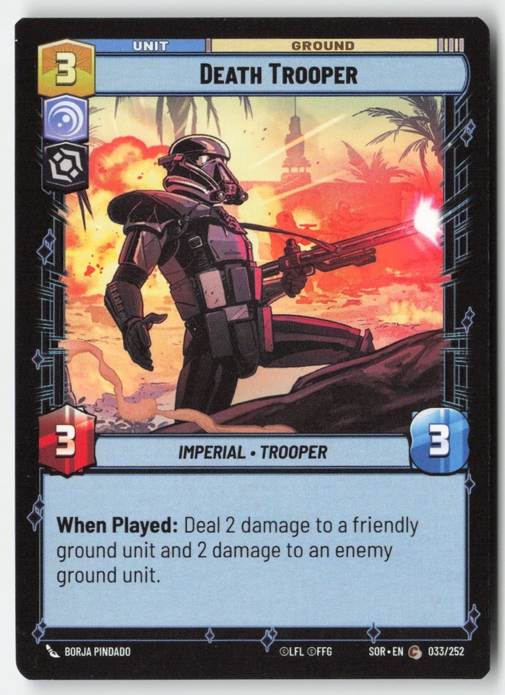 SWU - Death Trooper SOR 033 Non-Foil