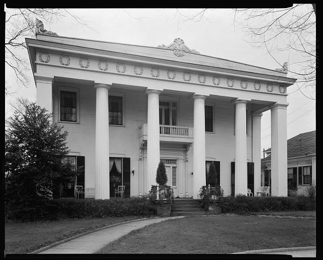 Macon Georgia Ralph Small House 1940s Greek Revival Mansion Rogers Ave