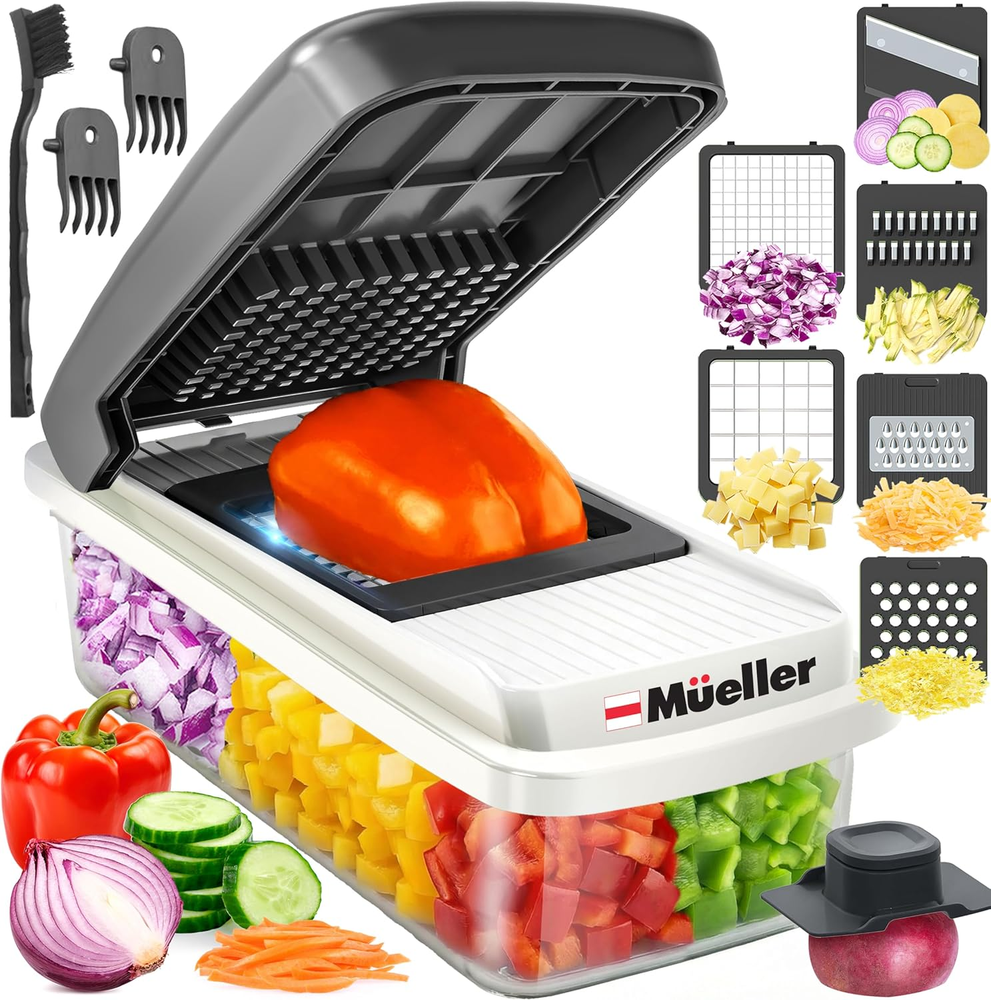 Vegetable Chopper Mandoline Slicer, Food Veggie Chopper, Cheese Grater, Onion Ve