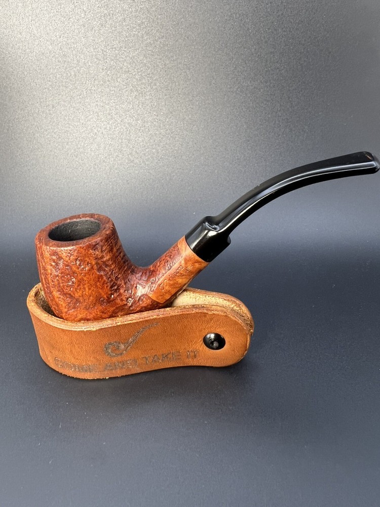 Vintage Kriswill Kriscon Rusticated Bent Billiard
