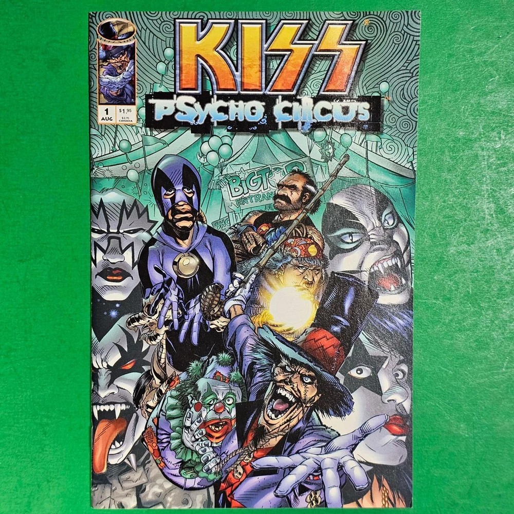Kiss Psycho Circus #1 Vintage 1997 Image Comic Book