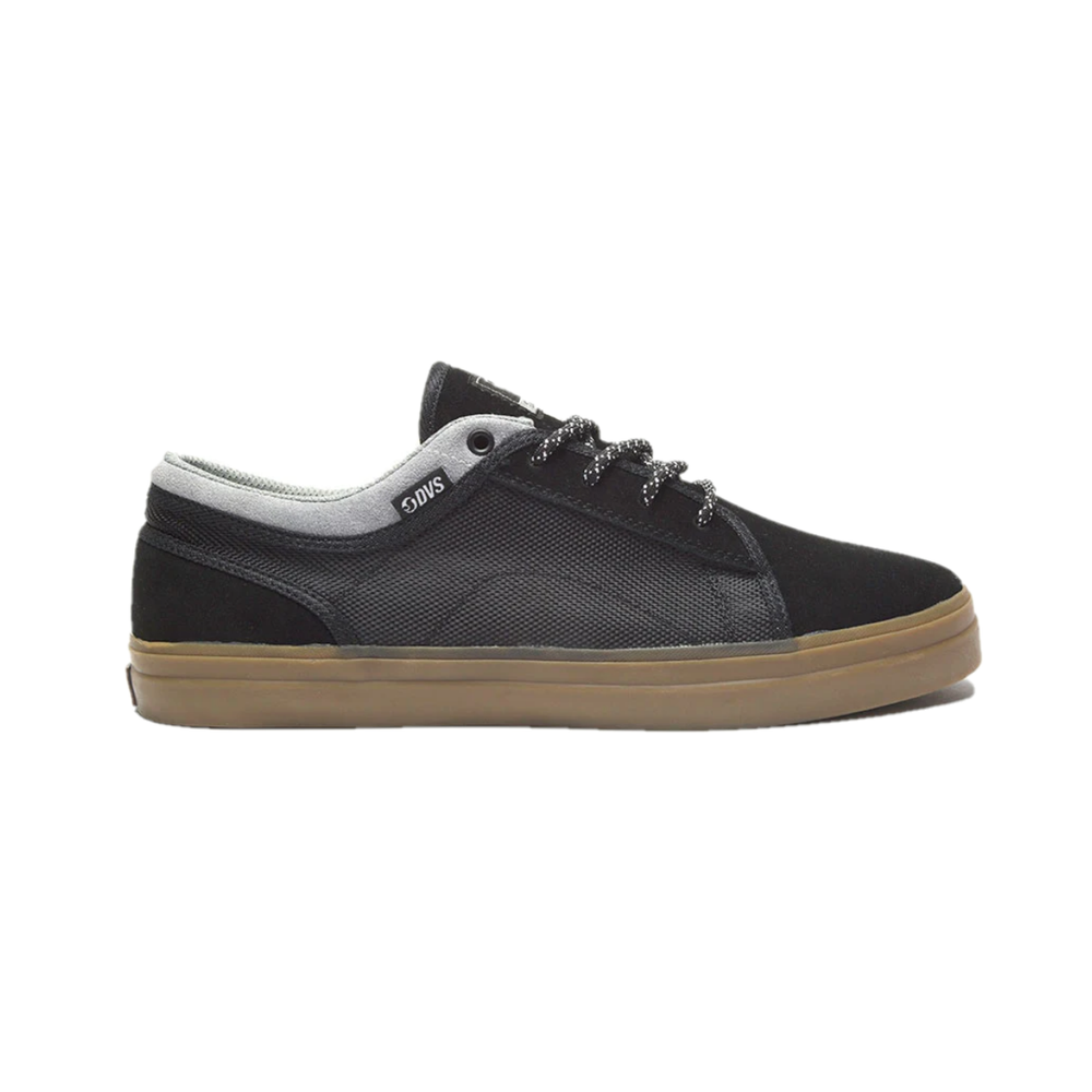 DVS F0000303004 - Men's Aversa+ (Medium) Black/Grey Suede Skate Shoes