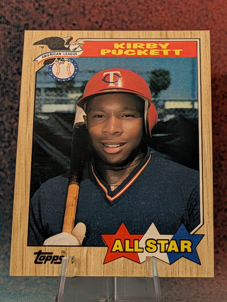 1987 Topps #611 Kirby Puckett