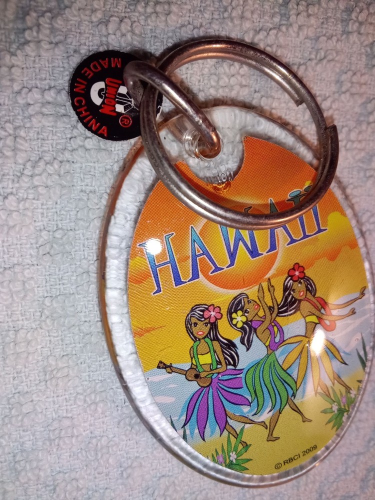 Novelty Keychain Hawaii Souvenir