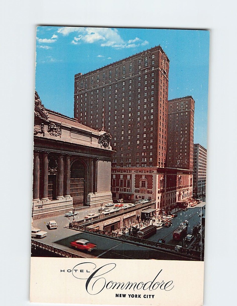 Postcard Hotel Commodore New York City New York USA