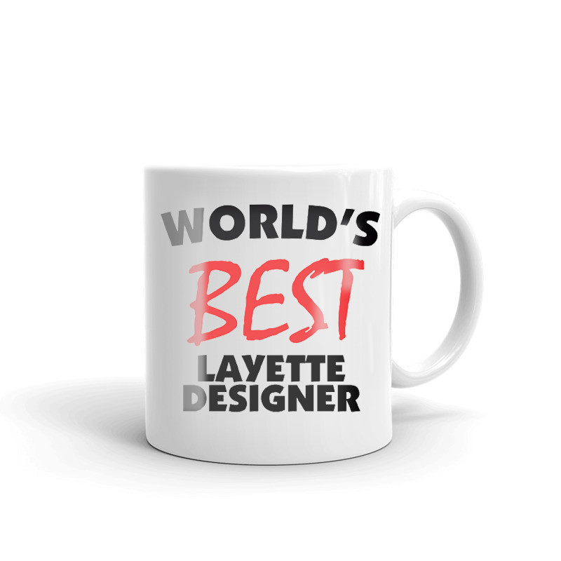 World's Best Layette Designer Coffee Tea Ceramic Mug Office Work Cup Gift