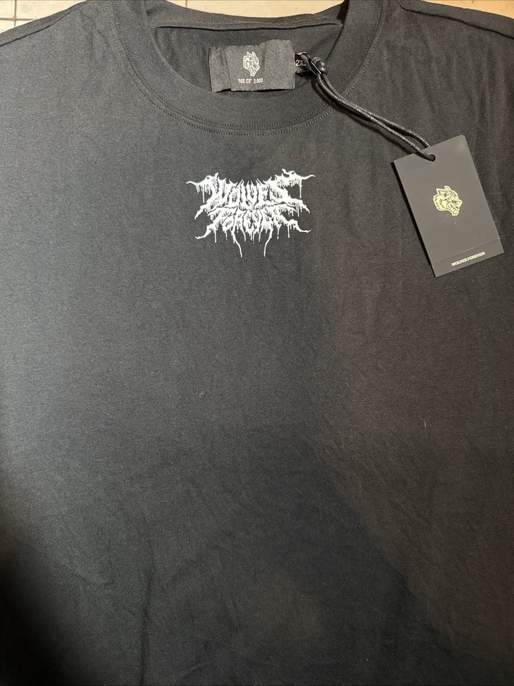 Darc Sport Wolves Forever Tee Lightweight Size 2XLarge Active Wear