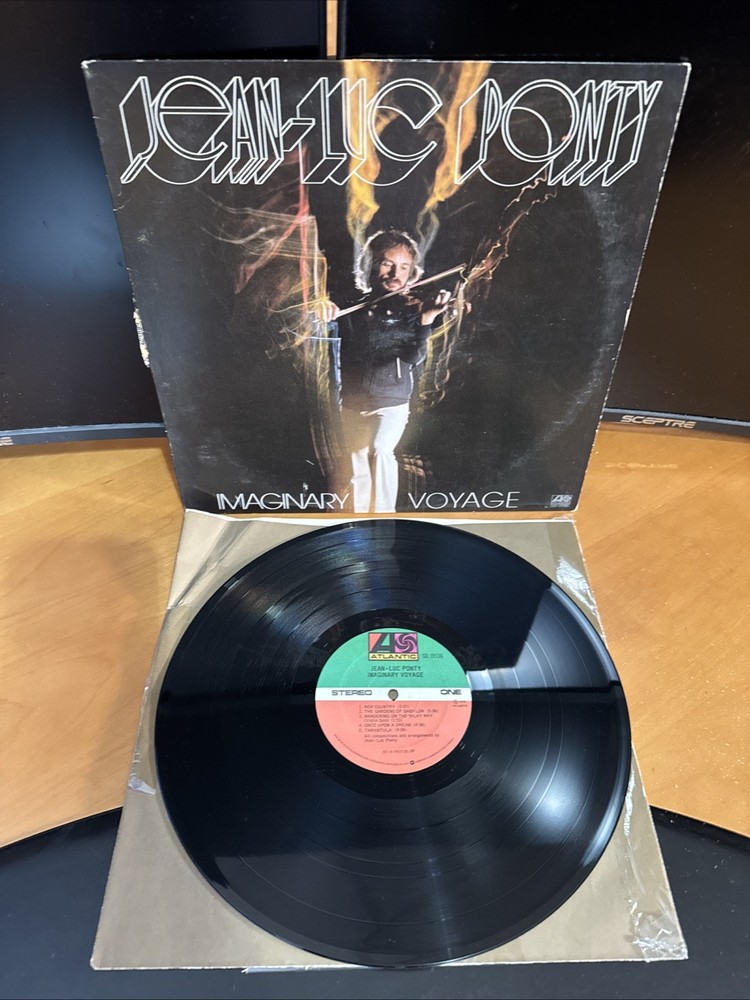 Jean-Luc Ponty Imaginary Voyage Atlantic Vinyl LP Stereo SD 19136 1976 B3 VG+