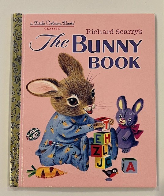 Richard Scarry's The Bunny Book (Little Golden Book) - Hardcover - EXCELLENT