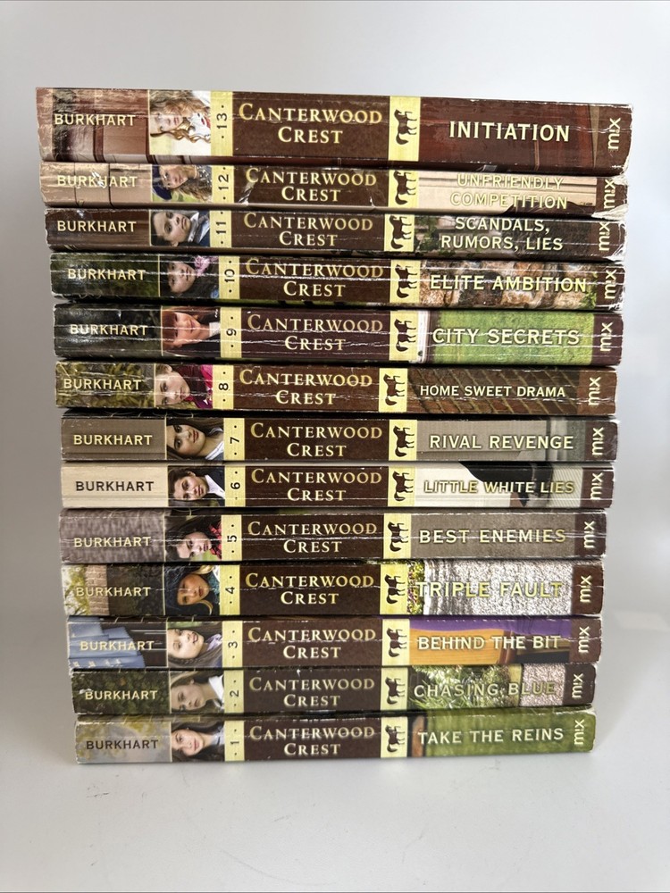 Canterwood Crest Complete Set Lot of 13 Books 1-13 Paperbacks Marks
