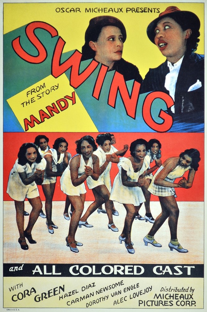 Swing, all colored cast.Movie Decorative Ad Poster. Home Graphic Art Design 4017