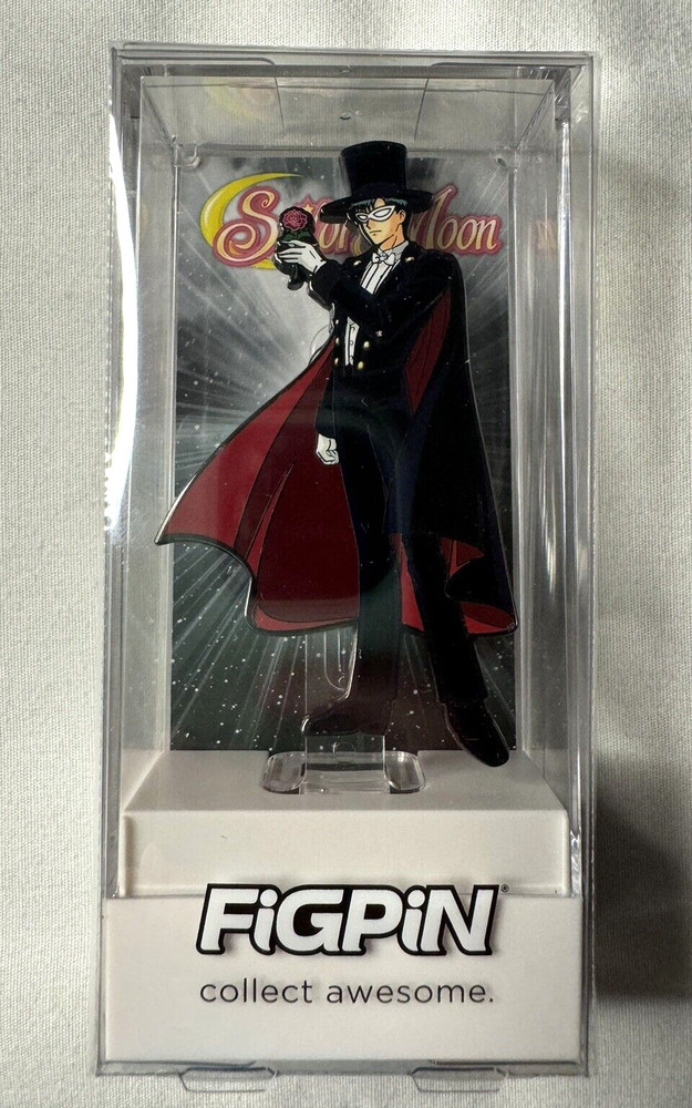 FiGPiN Sailor Moon Tuxedo Mask #1302 Enamel Pin