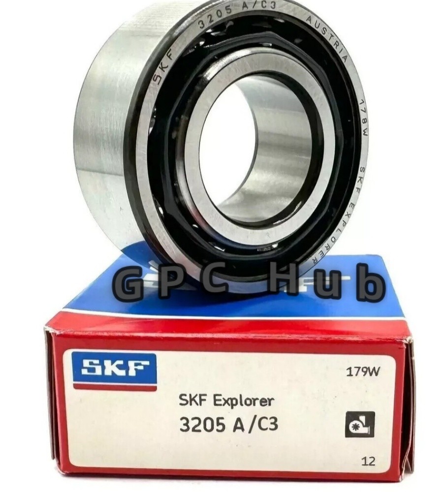 1PC NEW SKF 3205 A/C3 double row angular contact ball bearing  Fast ship