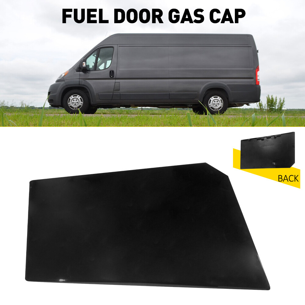 New Black Fuel Gas Door Cap Hatch For Ram 2014-2021 ProMaster 1500 2500 3500