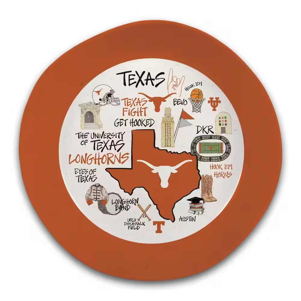 Texas 13.5 In. 64 Fl. Oz. Assorted Colors Melamine Serving Bowl